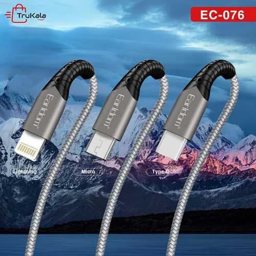 کابل شارژر تایپ سی ایرلدام مدل EC-076C — تصویر ۴
