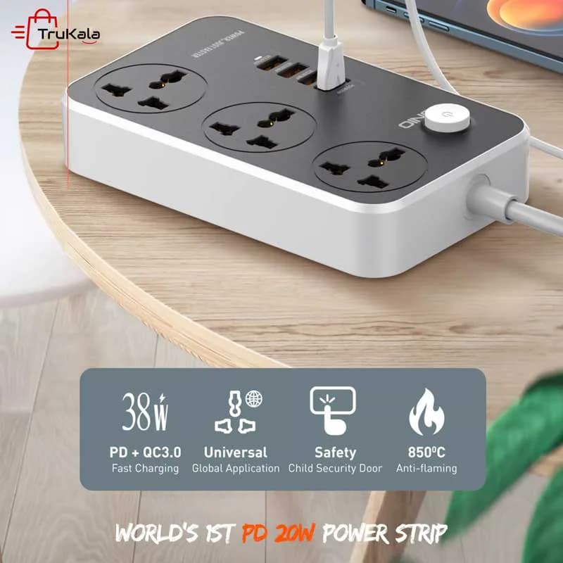 چند راهی برق الدینیو مدل SC-3412 — تصویر ۵