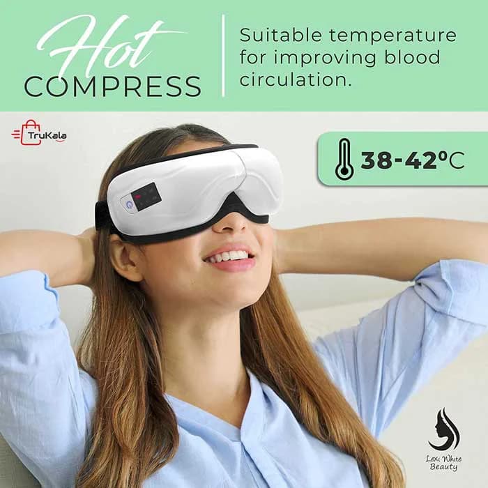 ماساژور چشم بلوتوث دار لرزشی چندکاره Eye Massager — تصویر ۴