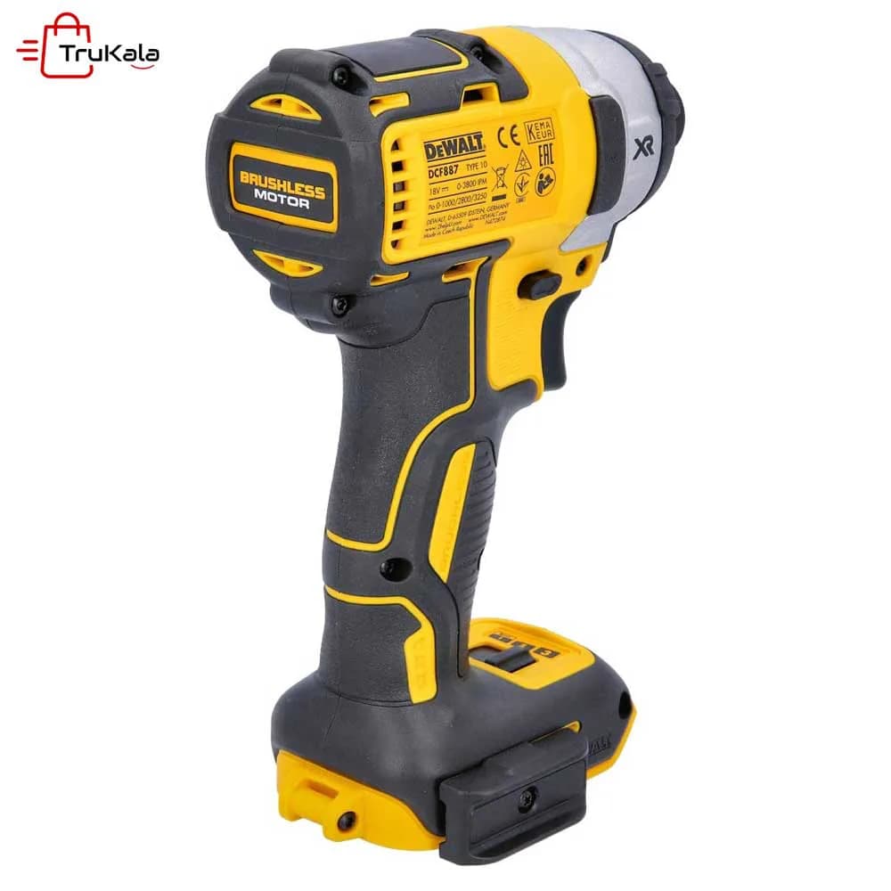 پیچ گوشتی ضربه ای شارژی دیوالت (ایمپکت) مدل DCF887 P2 — تصویر ۴
