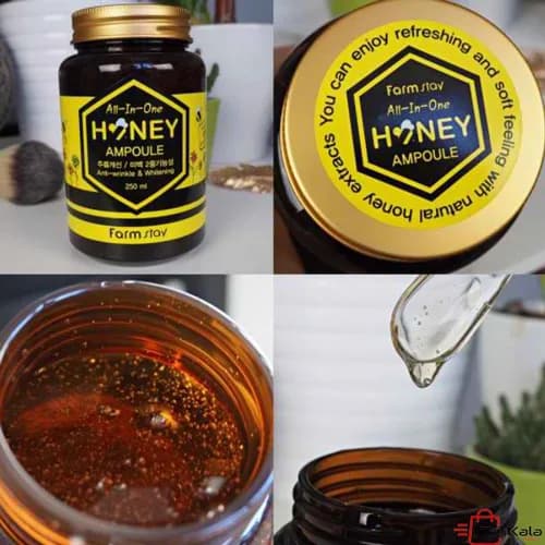 آمپول چند کاره ضد چروک و جوانساز عسل فارم استی FARMSTAY HONEY — تصویر ۳