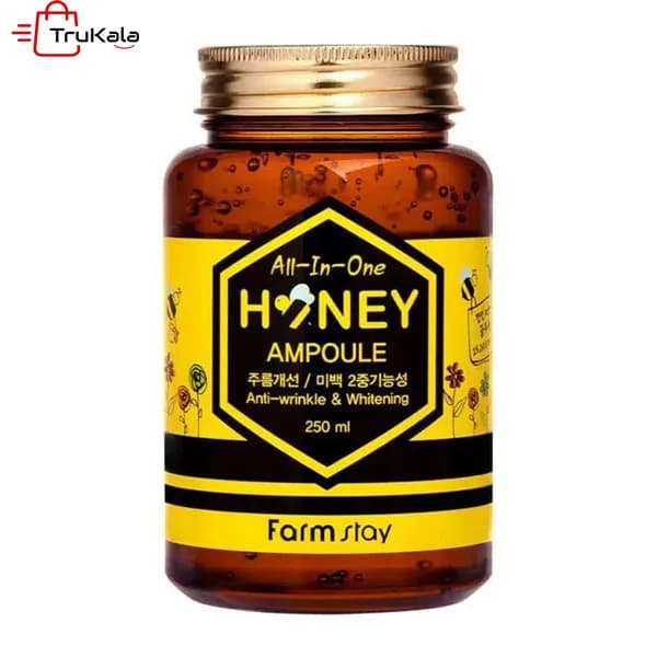 آمپول چند کاره ضد چروک و جوانساز عسل فارم استی FARMSTAY HONEY
