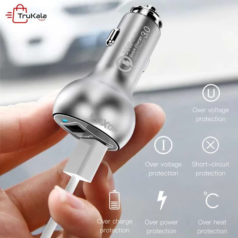 شارژر فندکی موکسوم مدل KC 13 — تصویر ۲