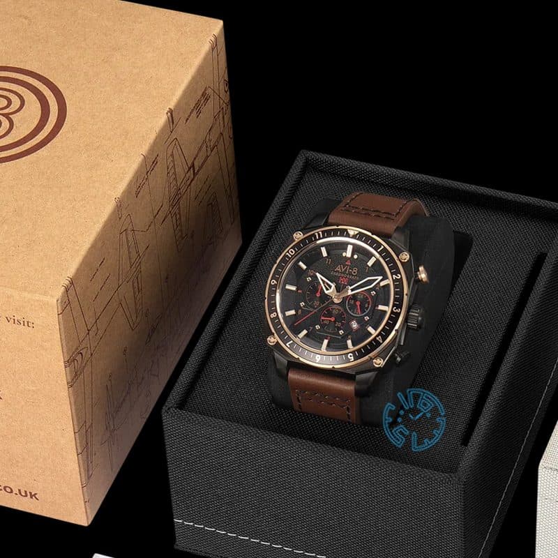 ساعت مچی مردانه ای وی ایت AVI-8 AV-4100-09-Q — تصویر ۳