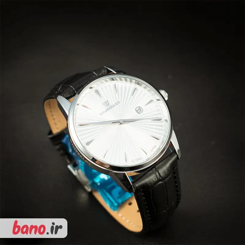 ساعت مچی عقربه ای مردانه ویمبرلی بادمجونی مشکی مدل WB-CL120G-H — تصویر ۱۱