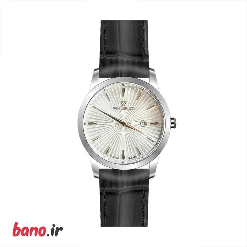 ساعت مچی عقربه ای مردانه ویمبرلی بادمجونی مشکی مدل WB-CL120G-H — تصویر ۱۰