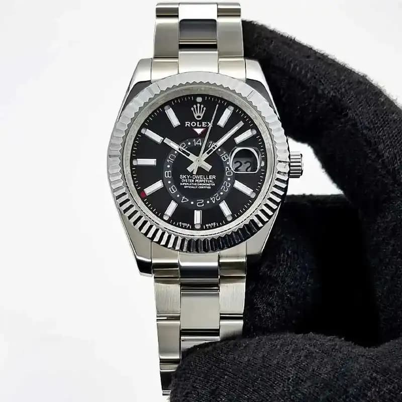 ساعت مچی عقربه ای اتوماتیک مردانه رولکس اسکای دولر مدل Rolex Sky Dweller — تصویر ۷