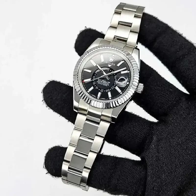 ساعت مچی عقربه ای اتوماتیک مردانه رولکس اسکای دولر مدل Rolex Sky Dweller — تصویر ۸