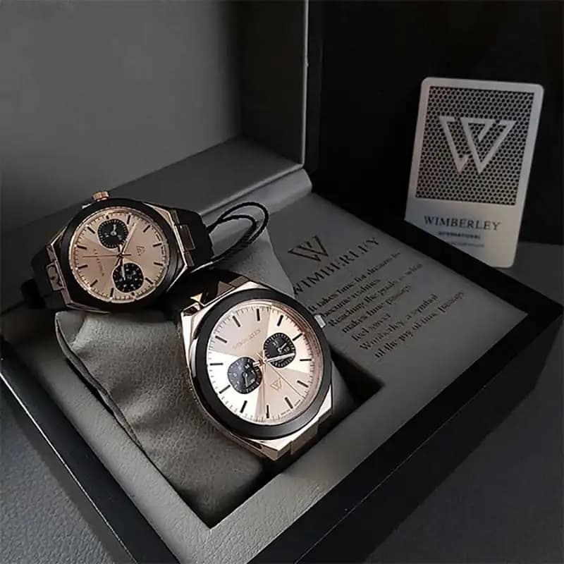 ست ساعت مچی عقربه ای ویمبرلی مدل WB-SR215GL-A — تصویر ۲