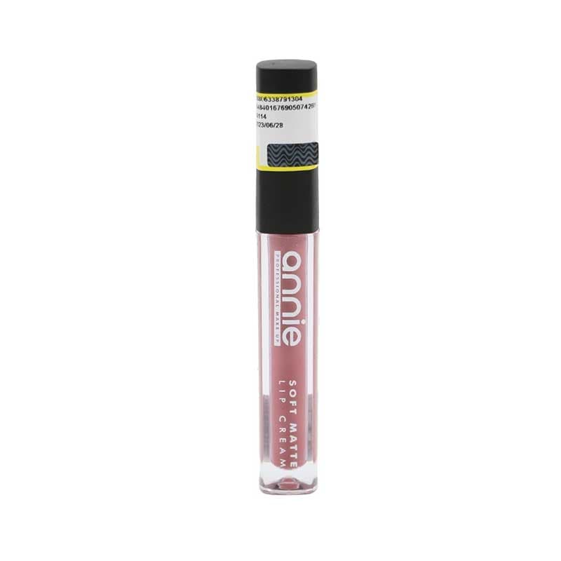 رژ لب مایع آنی مدل Soft Matte annie شماره 43
