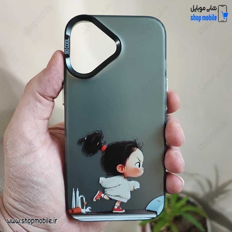 قاب گوشی آیفون 16 (کاور سوکول فانتزی طرح دختر ورزشکار)