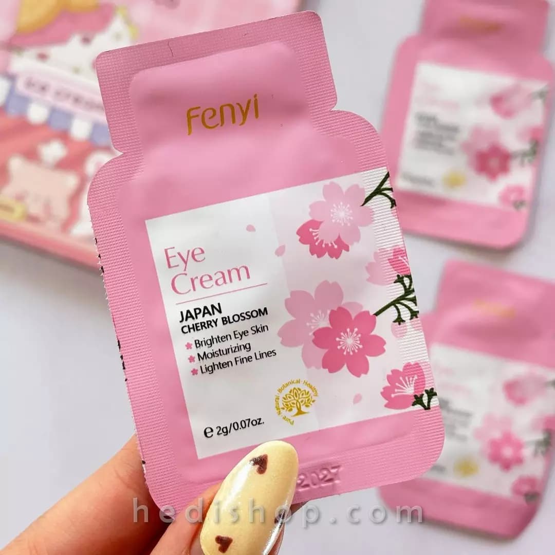 کرم دور چشم ساشه ای شکوفه گیلاس ژاپنی فنی Fenyi