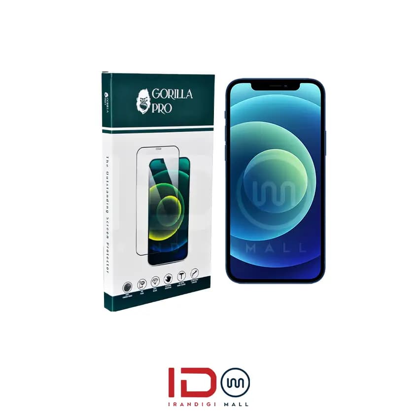 گلس و محافظ هیدروژلی (شفاف) نمایشگر گوشی اپل مدل iPhone 12