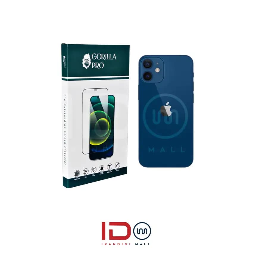 گلس و محافظ هیدروژلی (شفاف) بدنه گوشی اپل مدل iPhone 12 Mini