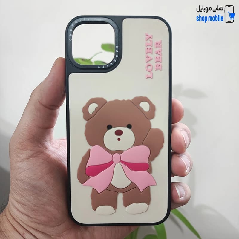 قاب گوشی آیفون 13 / آیفون 14 (کاور Case City طرح LOVELY BEAR)