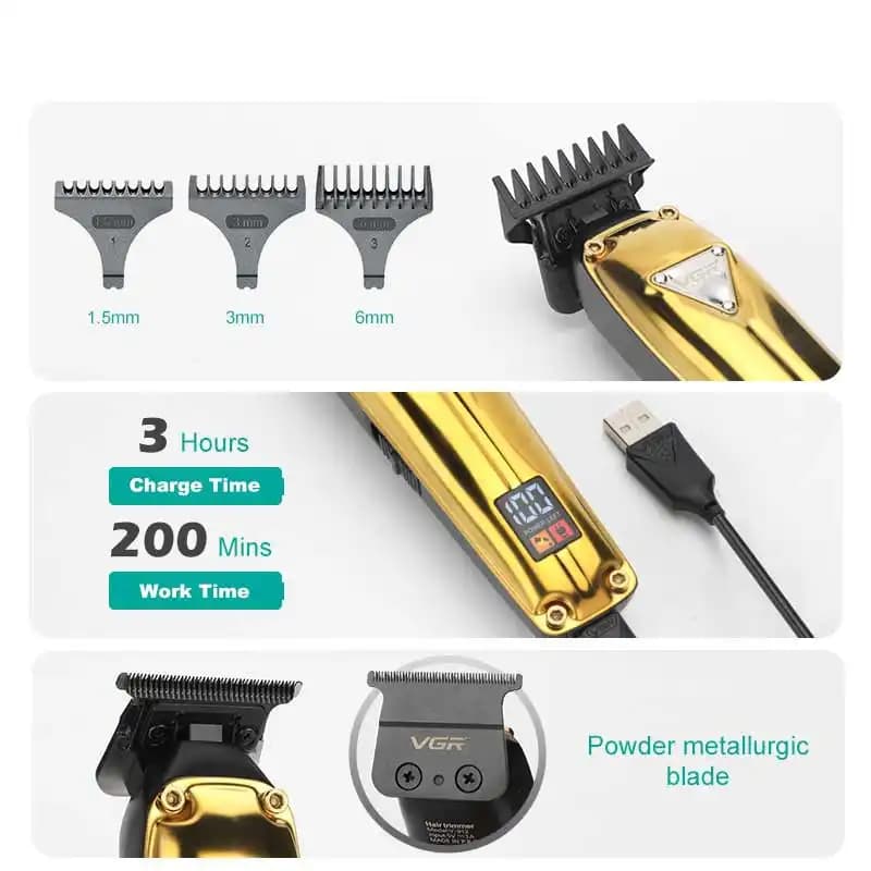 ماشین اصلاح صفر زن وی جی آر v-912 — تصویر ۳