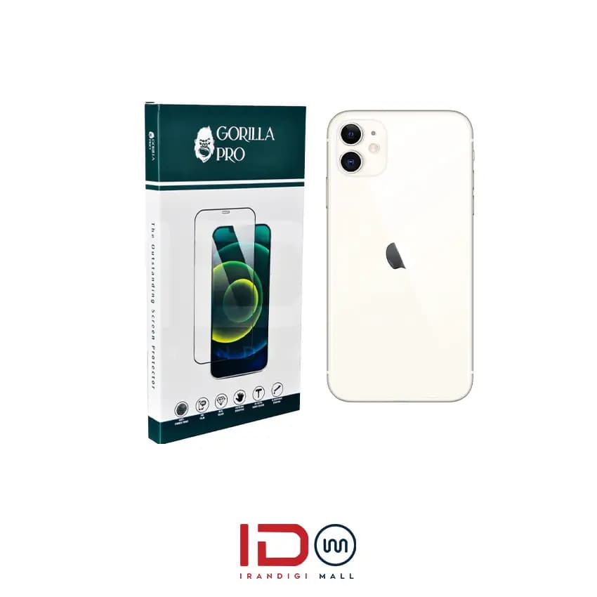گلس و محافظ هیدروژلی (شفاف) بدنه گوشی اپل مدل iPhone 11