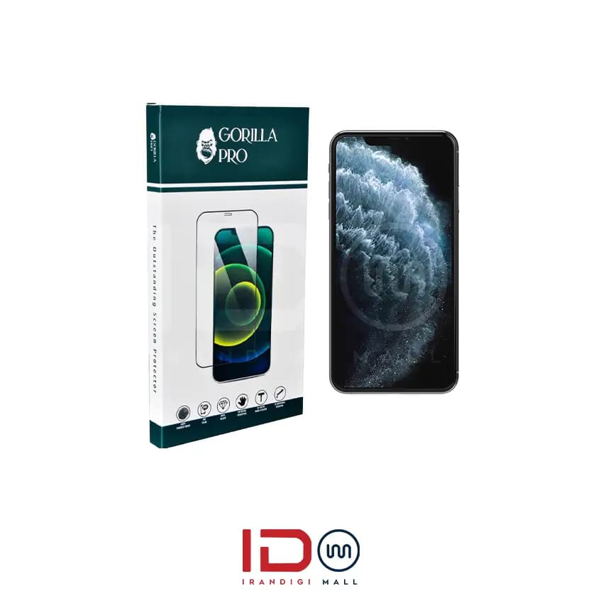 گلس و محافظ هیدروژلی (شفاف) نمایشگر گوشی اپل مدل iPhone 11 Pro