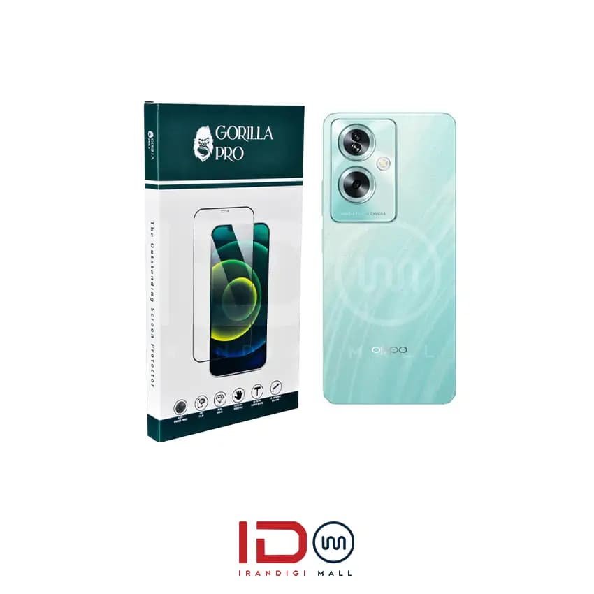 گلس و محافظ هیدروژلی (شفاف) بدنه گوشی اوپو مدل OPPO A2