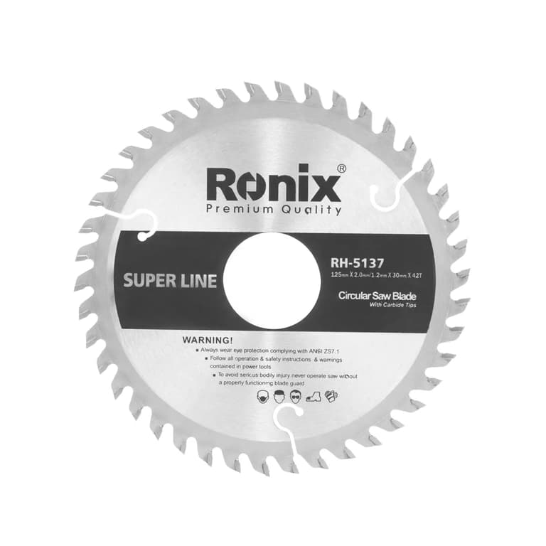 تیغ اره گردبر رونیکس مدل RONIX RH-5137 قطر 125 میلی متر 42 دندانه