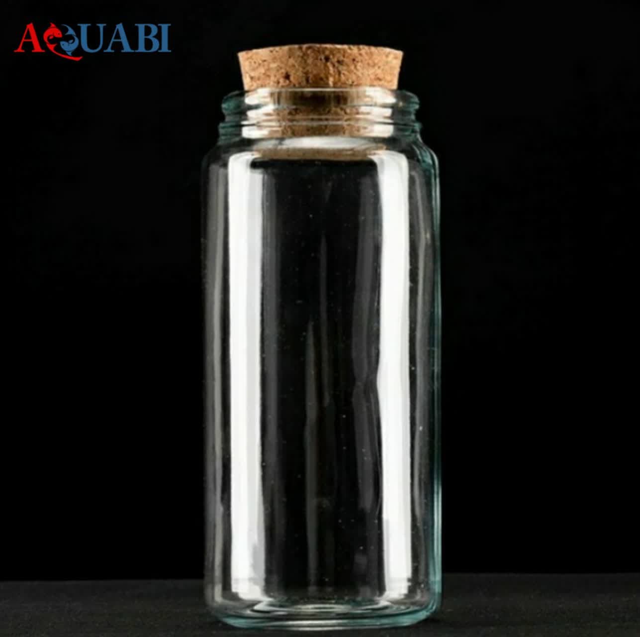 بطری شیشه ای طرح آلپ گرد 14