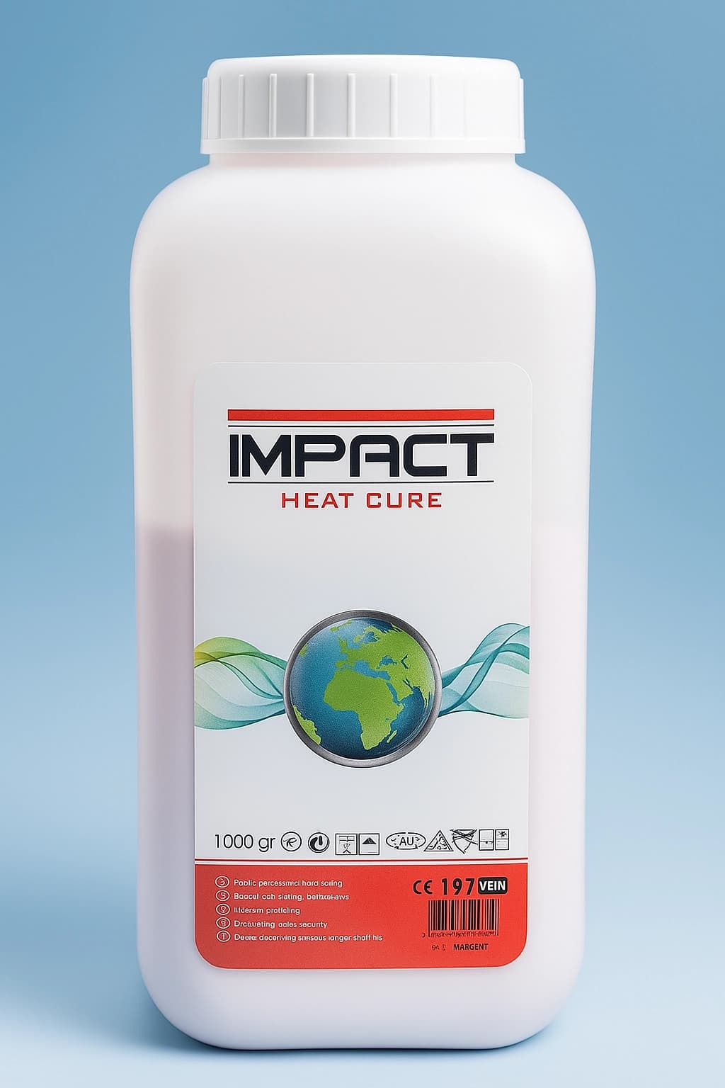 آکریل پختنی ایمپکت یک کیلوگرمی(Impact Heat-Cure Acrylic)