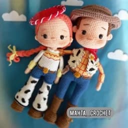 عروسک بافتنی مجموعه ی کارتون اسباب بازی ها (انیمیشنToys story) — تصویر ۴