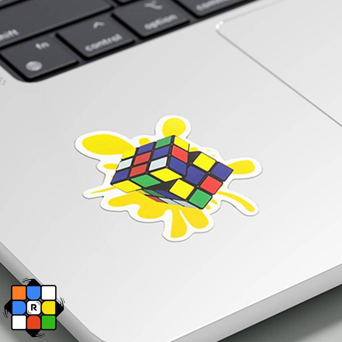 پک استیکر روبیکی 10 تایی مدل ویتامین سی Cube Pattern Graffiti Stickers set(50pcs) — تصویر ۷