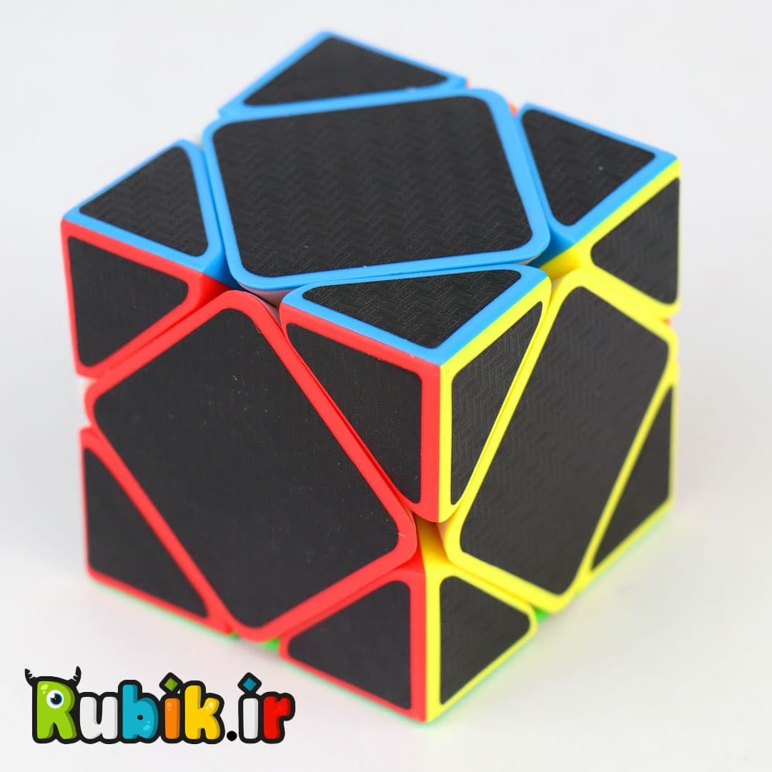 پک 4 عدد روبیک چند ضلعی کربنی مویو میلانگ Cubing Classoom Meilong Gift Packing Carbon — تصویر ۸