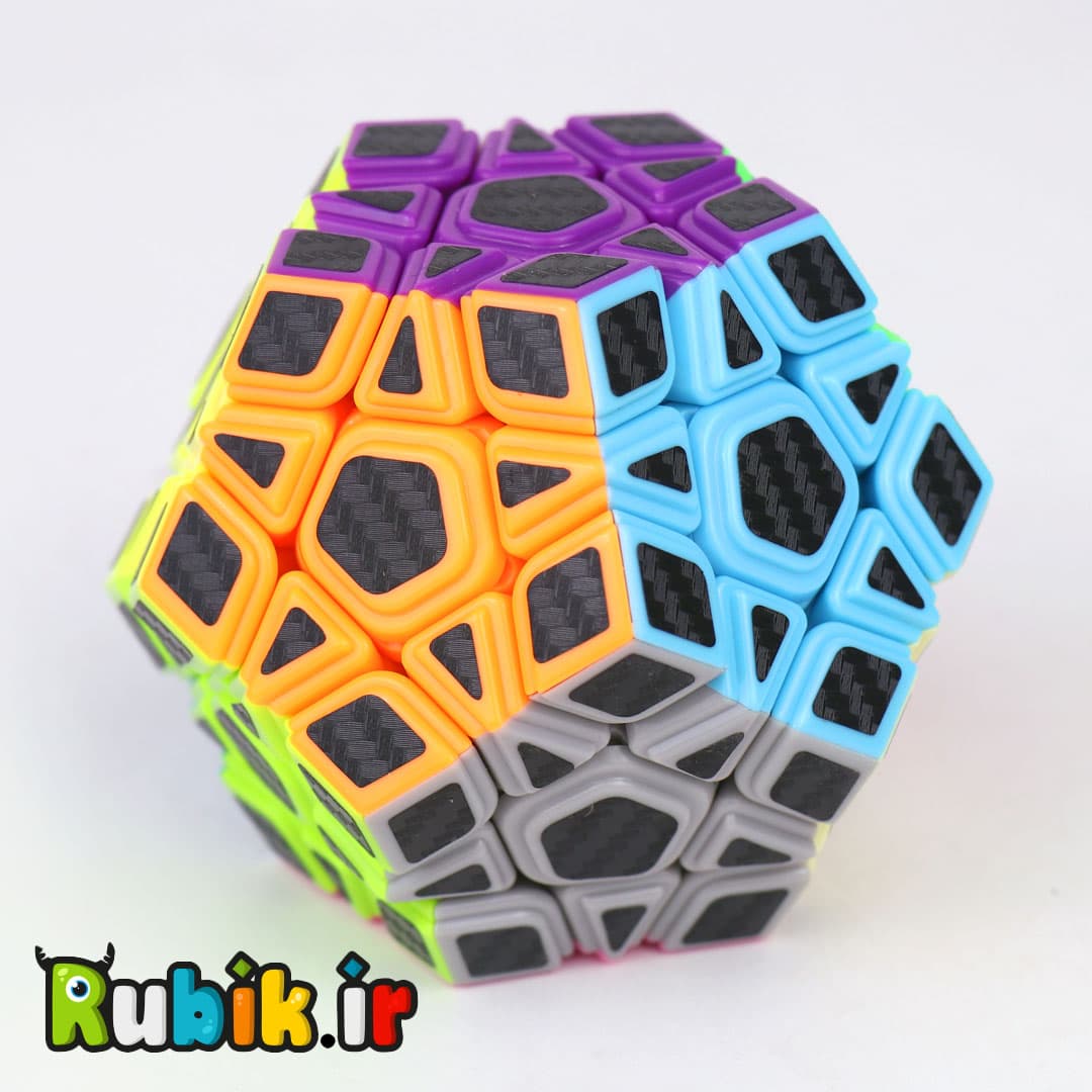 پک 4 عدد روبیک چند ضلعی کربنی مویو میلانگ Cubing Classoom Meilong Gift Packing Carbon — تصویر ۲