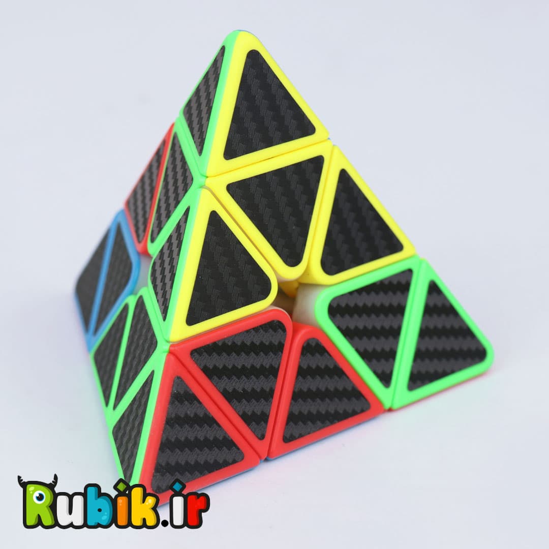 پک 4 عدد روبیک چند ضلعی کربنی مویو میلانگ Cubing Classoom Meilong Gift Packing Carbon — تصویر ۷