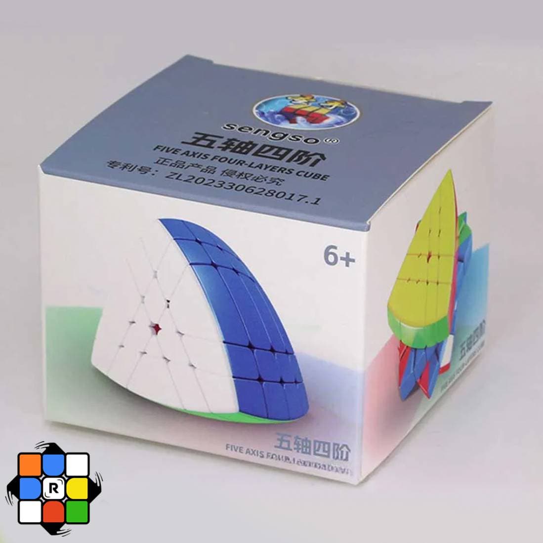 روبیک 4 لایه پنج سطحی شنگ شو SengSo 4×4 Pentahedron — تصویر ۲