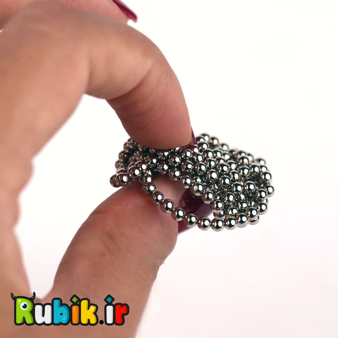 مگنت باکی بال 3 میلیمتری سیلور 216 تکه
