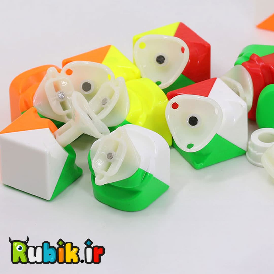 روبیک 3×3 مویو ویلانگ دبلیو آر ام مگنت ورژن 10 بال کور یو وی 20 مگنت اسپرینگدار — تصویر ۴