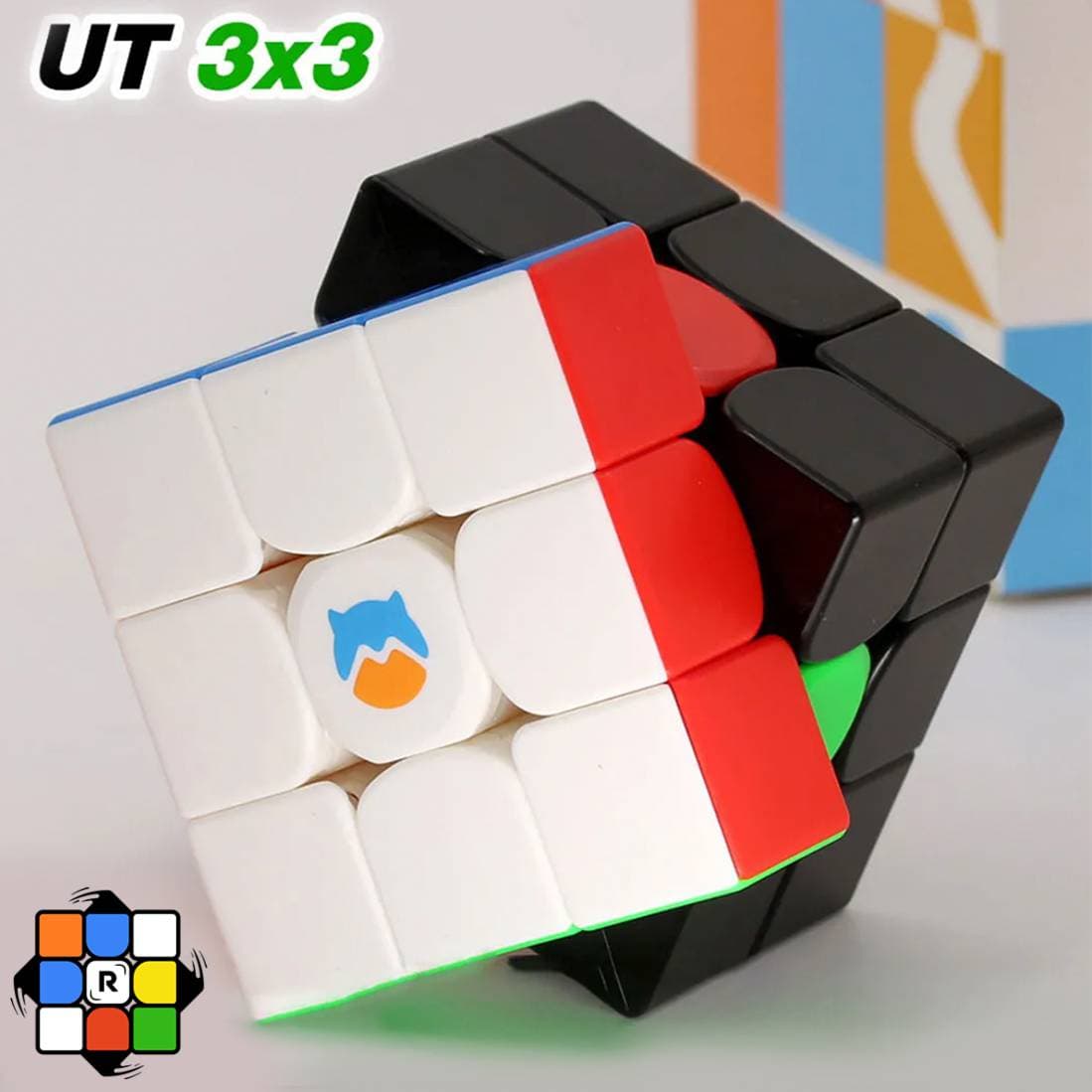 روبیک 3×3 گنز مانسترگو استیکرلس ورژن 3 یوتی
