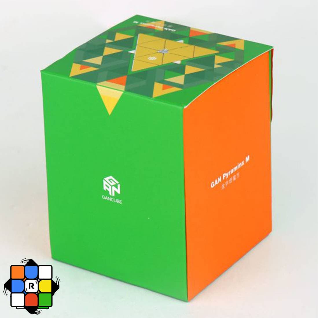 هرم گنز جی ای اس اینهنس مگنت استیکرلس یو وی GAN Pyraminx M Enhanced_UV — تصویر ۲