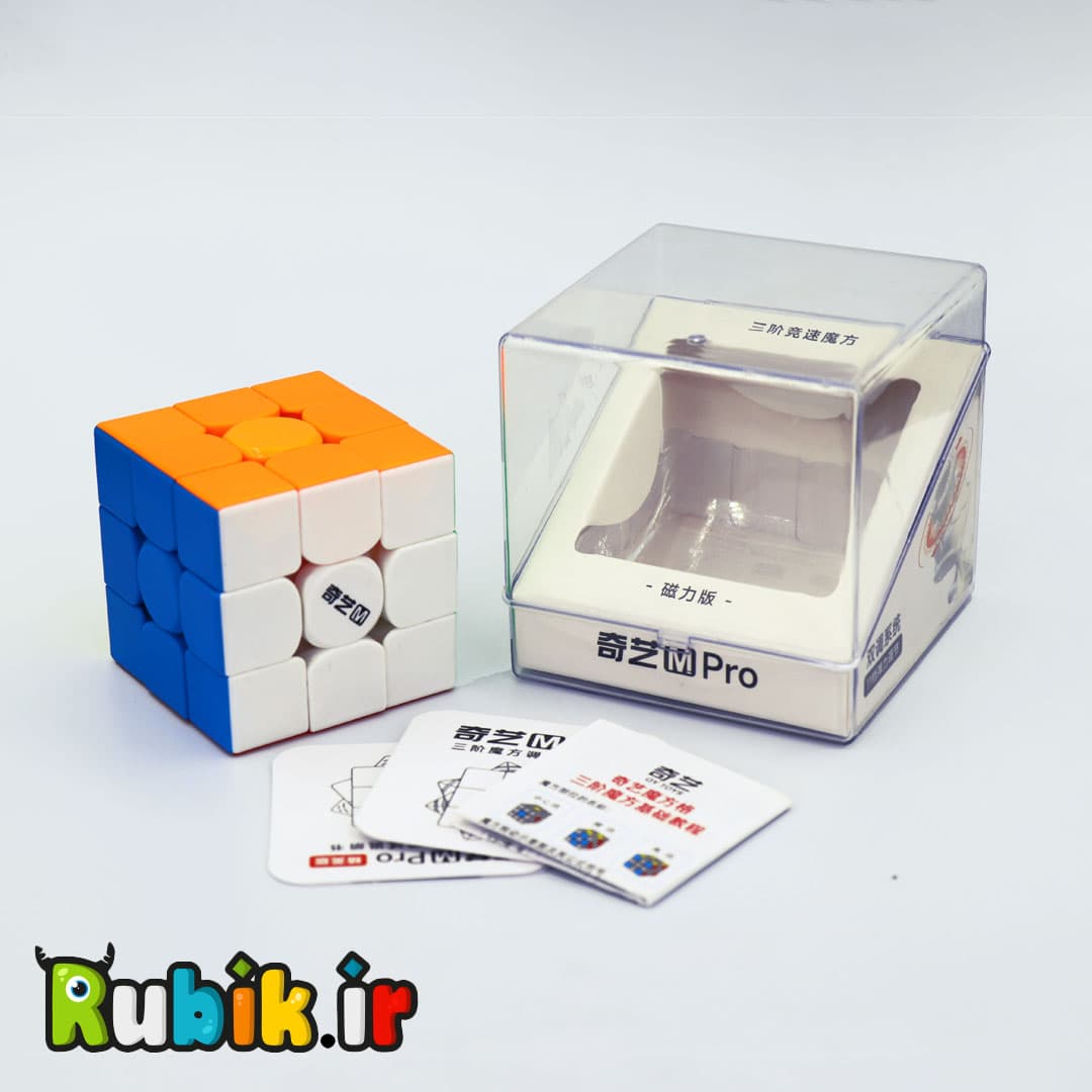 روبیک 3×3 کای وای ام پرو مگنت اسپرینگ دار باکس دار — تصویر ۷