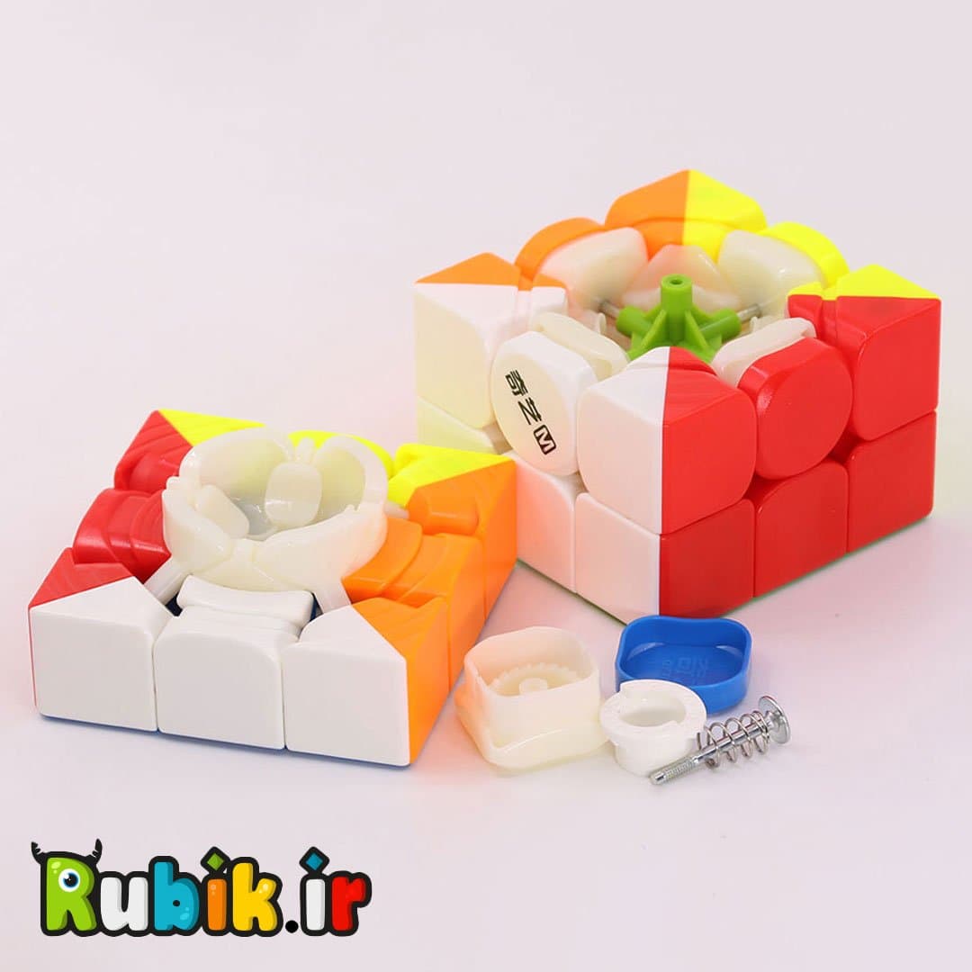 روبیک 3×3 کای وای ام پرو مگنت اسپرینگ دار باکس دار — تصویر ۵