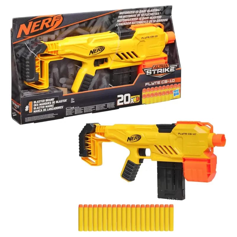 تفنگ اسباب بازی نرف مدل Nerf Alpha Strike Flyte CS-10 — تصویر ۲
