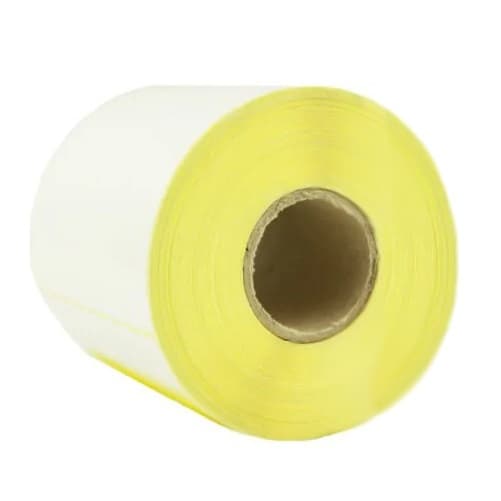 لیبل پی وی سی 100×100 میلیمتر تک ردیف – رول 500 عددی