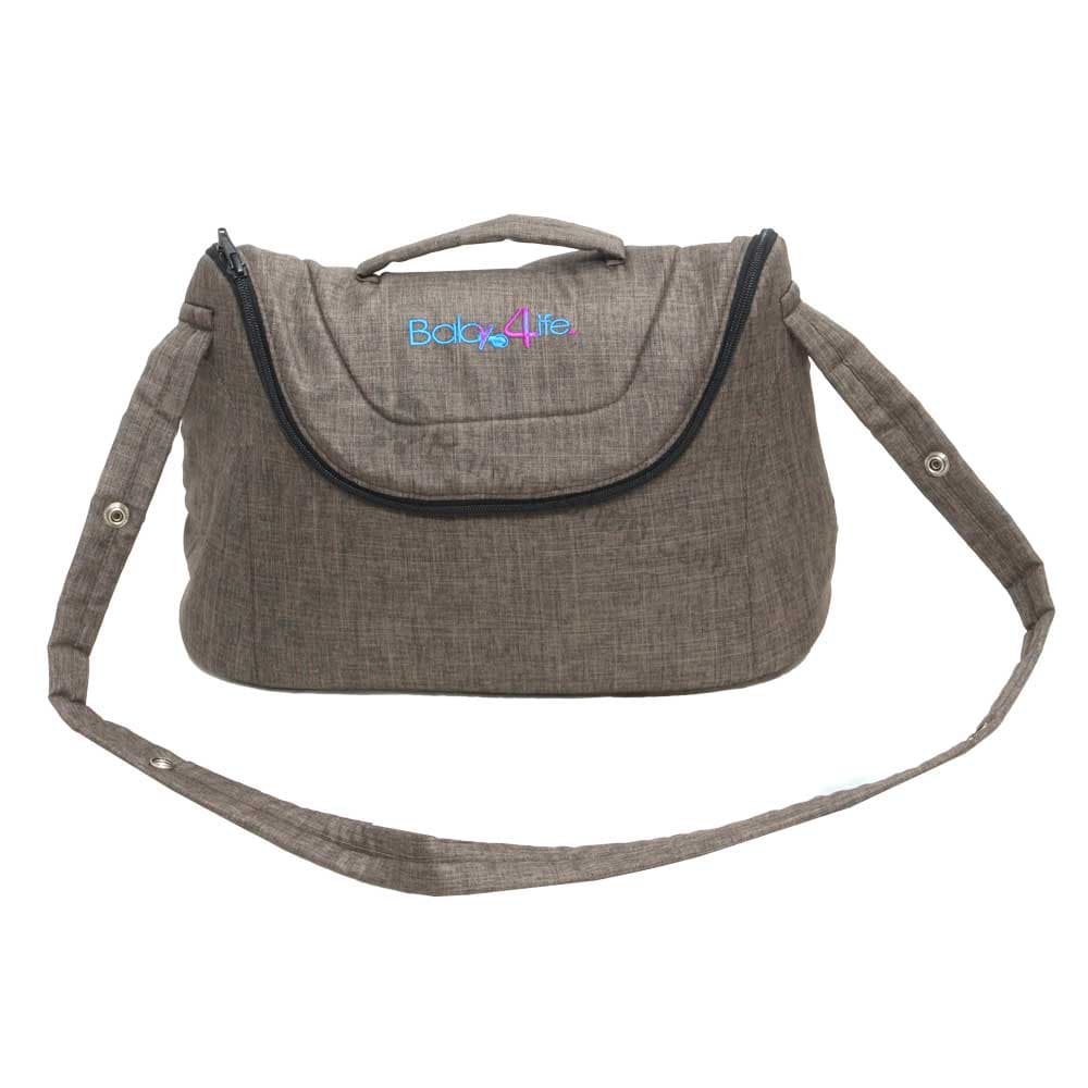 ست کالسکه کریر و ساک لوازم مسی مدل دلوکس بیبی فورلایف BABY4LIFE 6800-1 — تصویر ۶