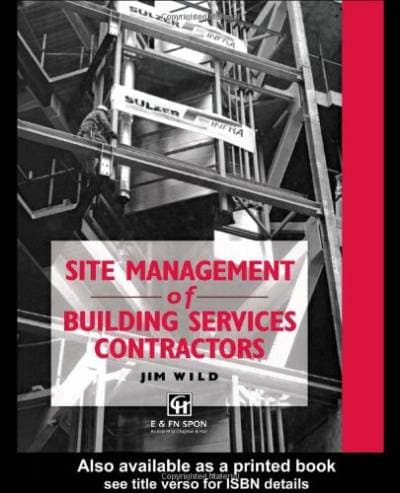 کتاب Site Management of Building Services Contractors نسخه کامل