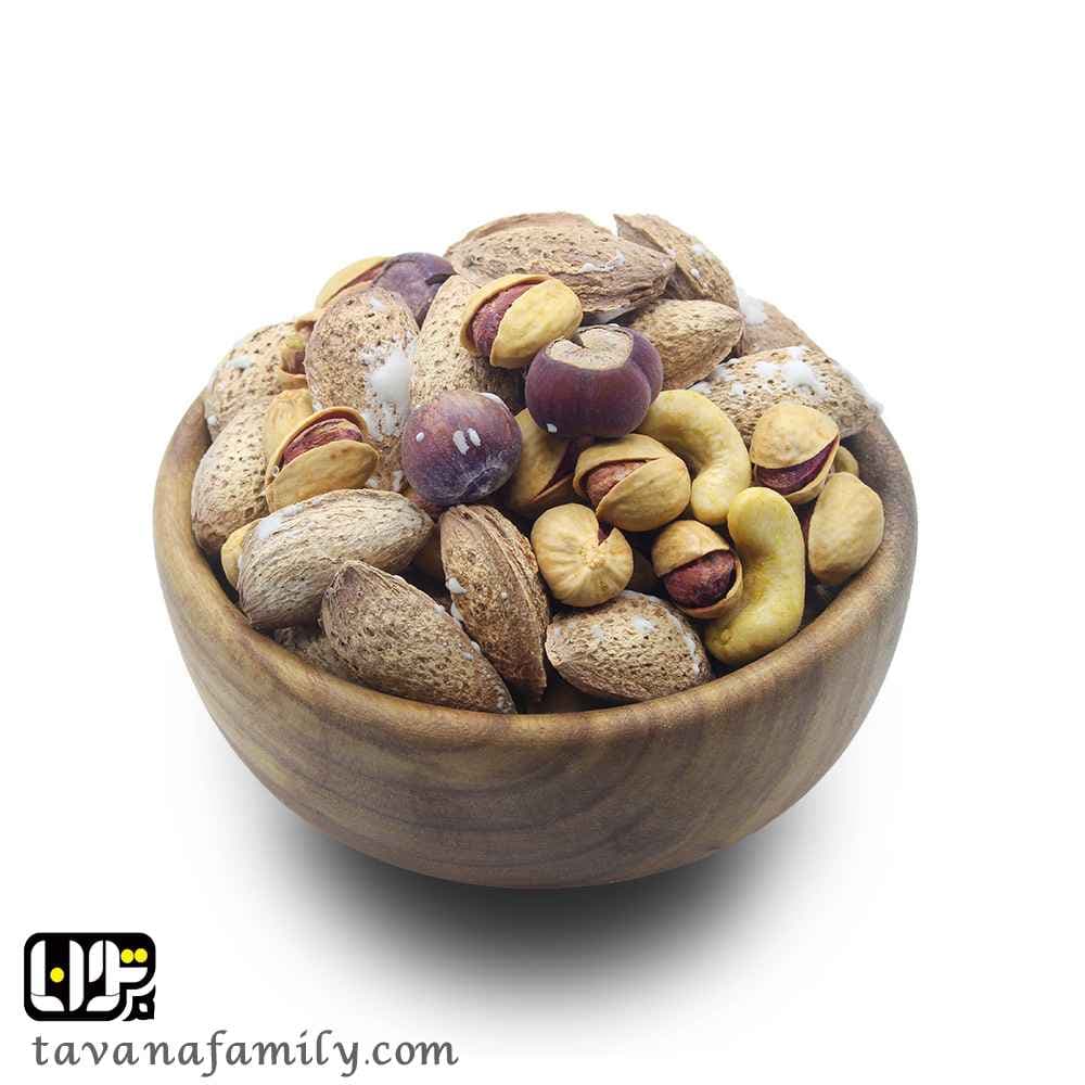 آجیل چهار مغز شور با پوست