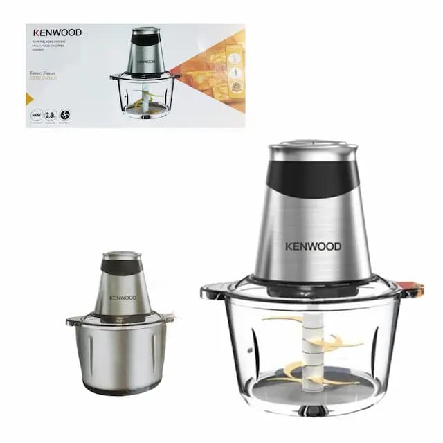 خردکن 3.8 لیتری دو کاسه kenwood مدل HD209WS