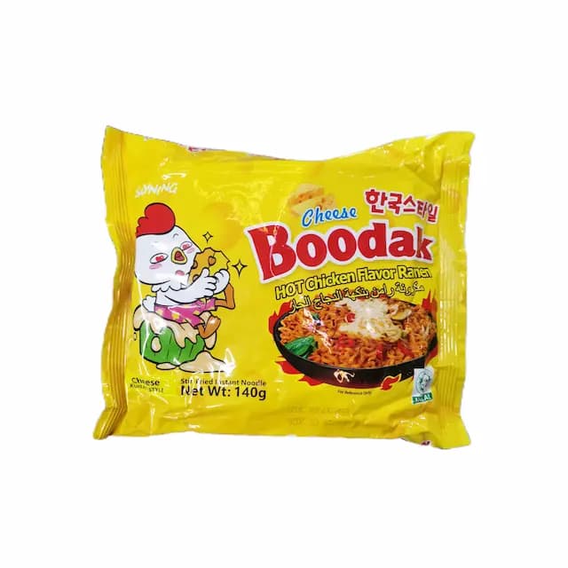 نودل طعم مرغ تند و پنیر boodak