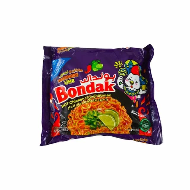 نودل طعم مرغ تند و لیمویی bondak