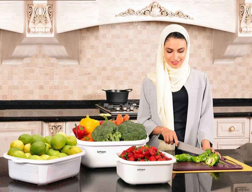 سرویس آبکش و لگن لیمون مدل نسیم در 8 پارچه و 6 پارچه
