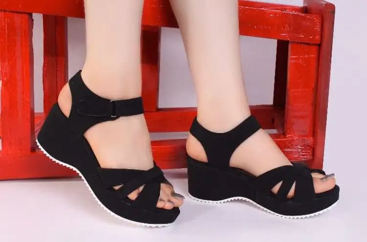 صندل لژدار سه بندی (طوسی) کد 4108