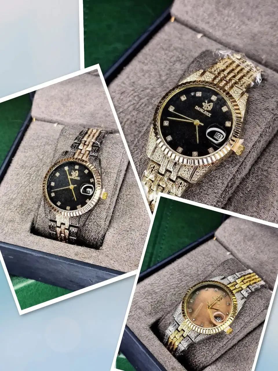 ساعت زنانه طرح ROLEX (طلایی-نقره ای) کد 4064 — تصویر ۲