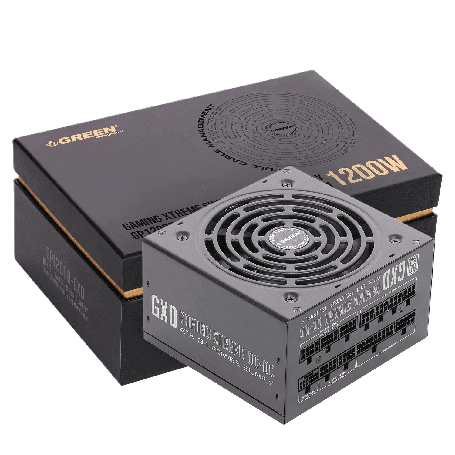 پاور ماژولار گرین مدل GP1200B-GXD 1200W